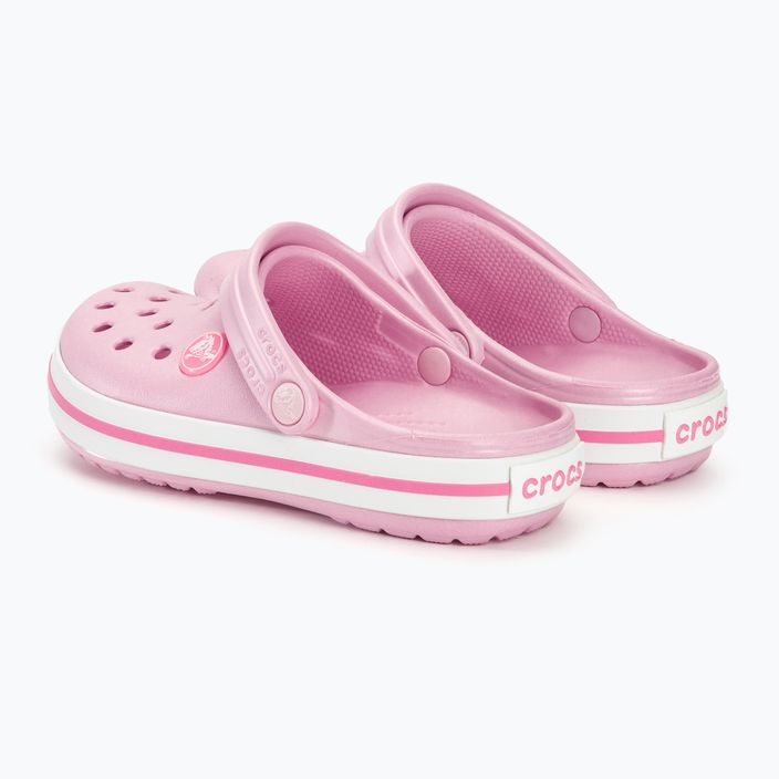 Children's Crocs Crocband Clog ballerina pink flip-flops 3
