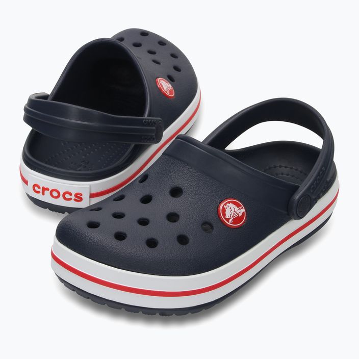 Children's Crocs Crocband Clog navy/red 9