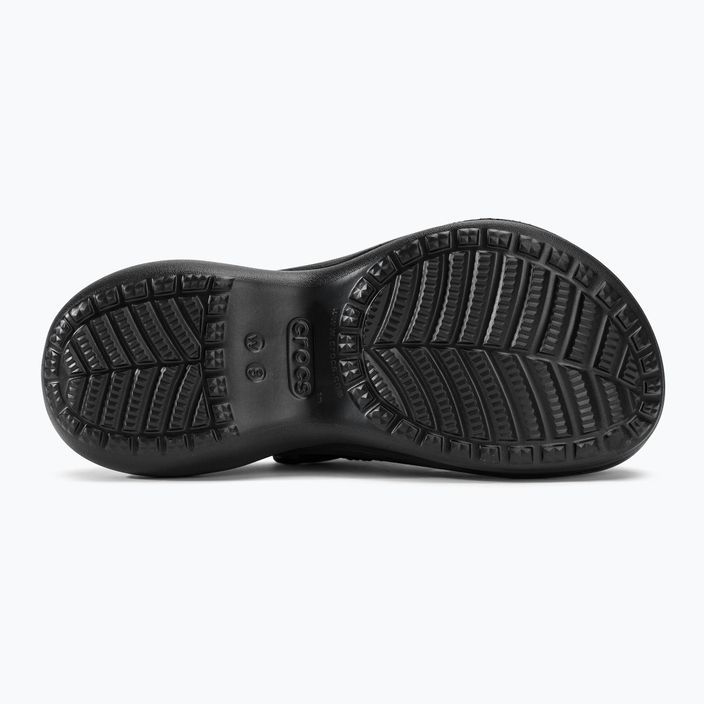Crocs Classic Bae Sequin black/multi women's flip-flops 7
