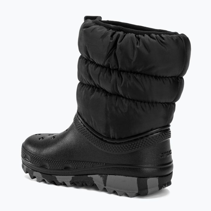 Crocs Classic Neo Puff children's snow boots black 3