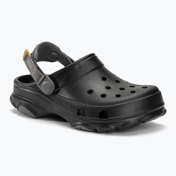 Crocs All Terrain black children's slides 2