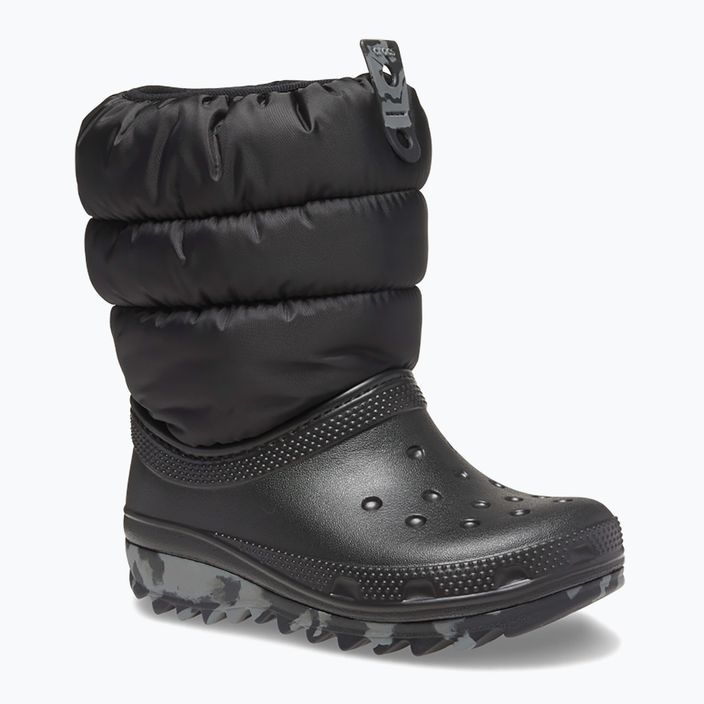 Crocs Classic Neo Puff junior snow boots black 8