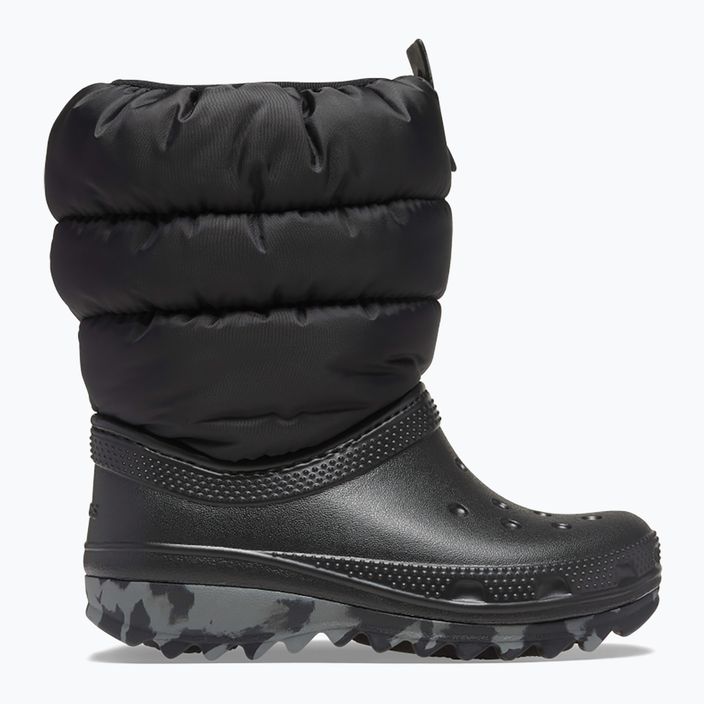 Crocs Classic Neo Puff junior snow boots black 9