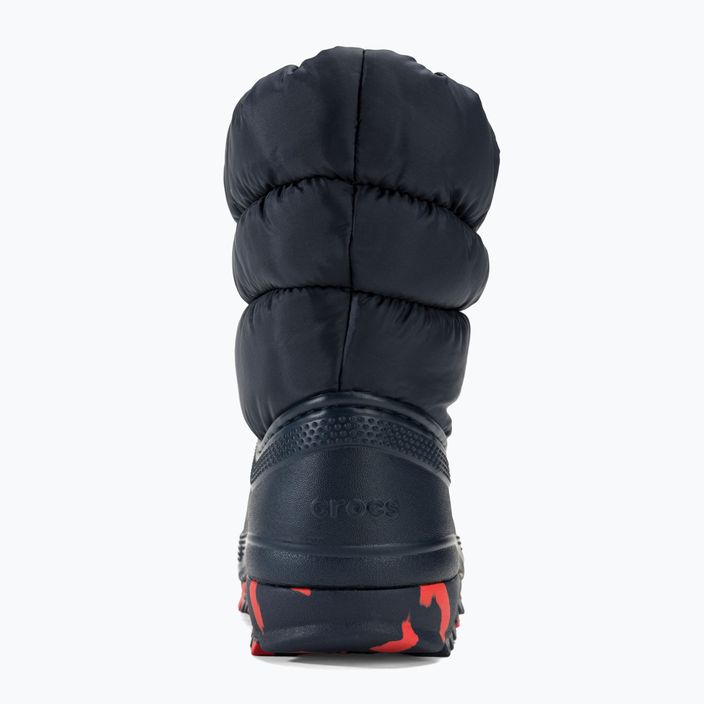 Crocs Classic Neo Puff navy junior snow boots 6