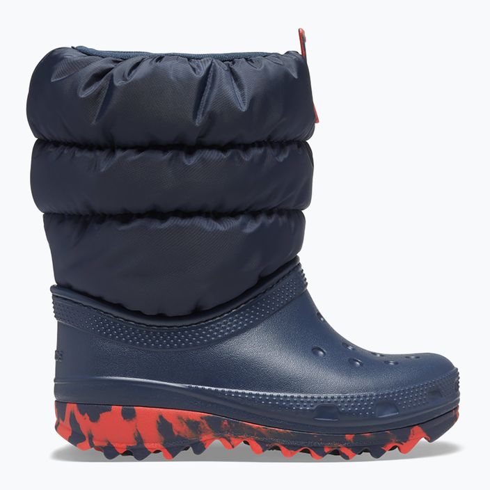 Crocs Classic Neo Puff navy junior snow boots 9