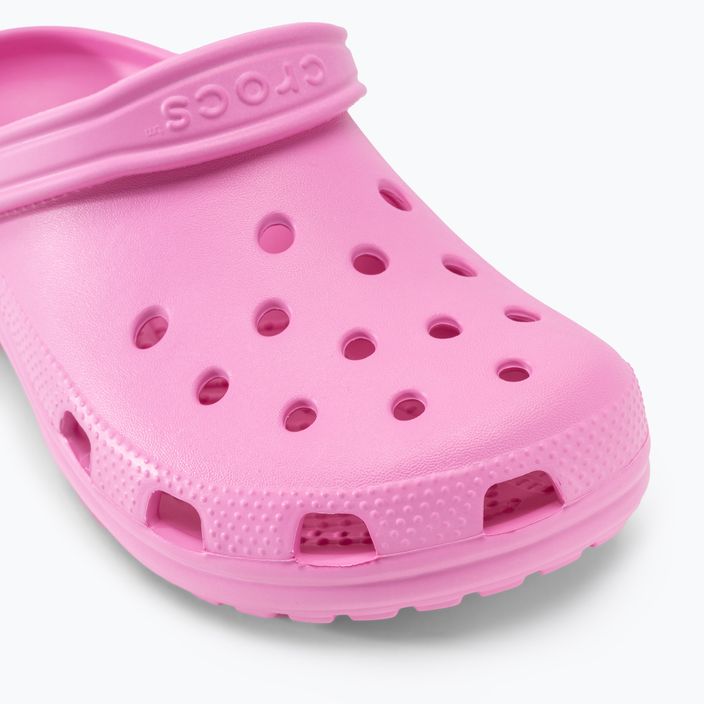 Men's Crocs Classic taffy pink flip-flops 8