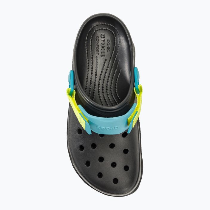 Crocs All Terrain flip-flops black/multi 6