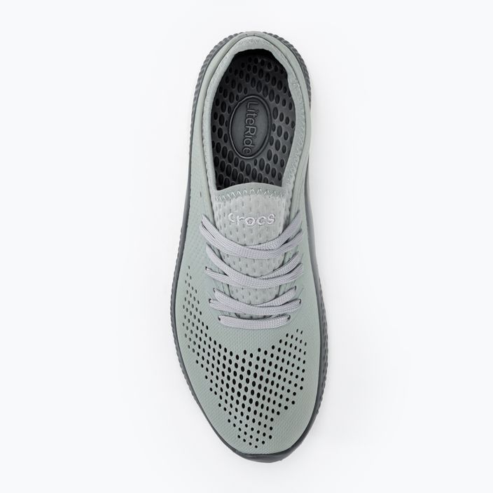 Men's Crocs LiteRide 360 Pacer light grey/slate grey shoes 5