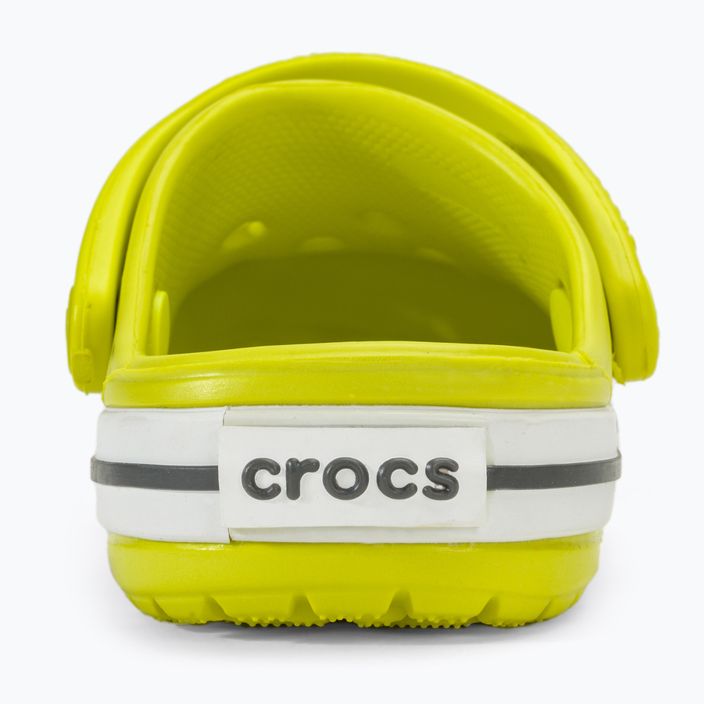 Children's Crocs Crocband Clog citrus/grey slides 7