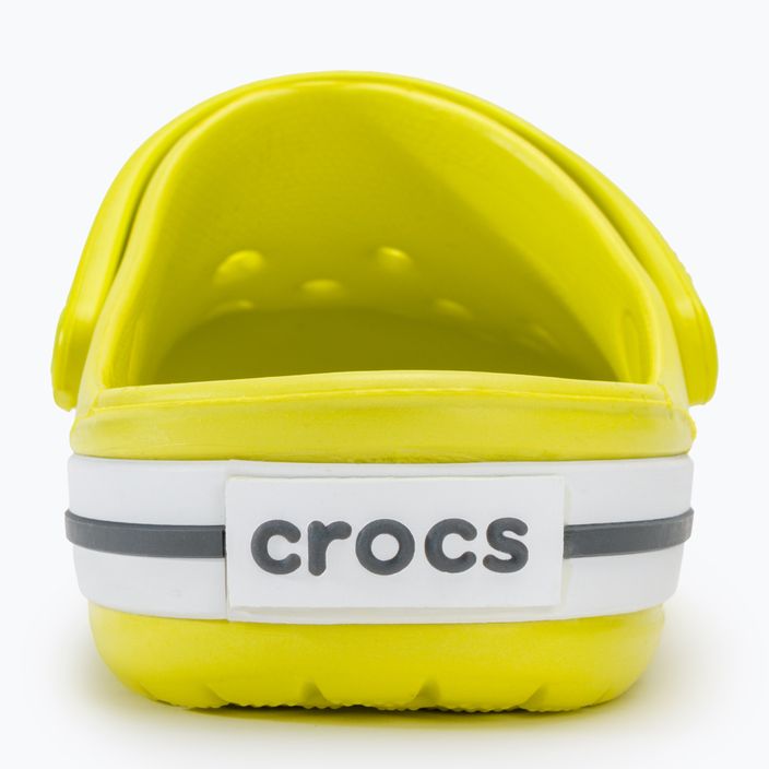 Children's Crocs Crocband Clog citrus/grey slides 7