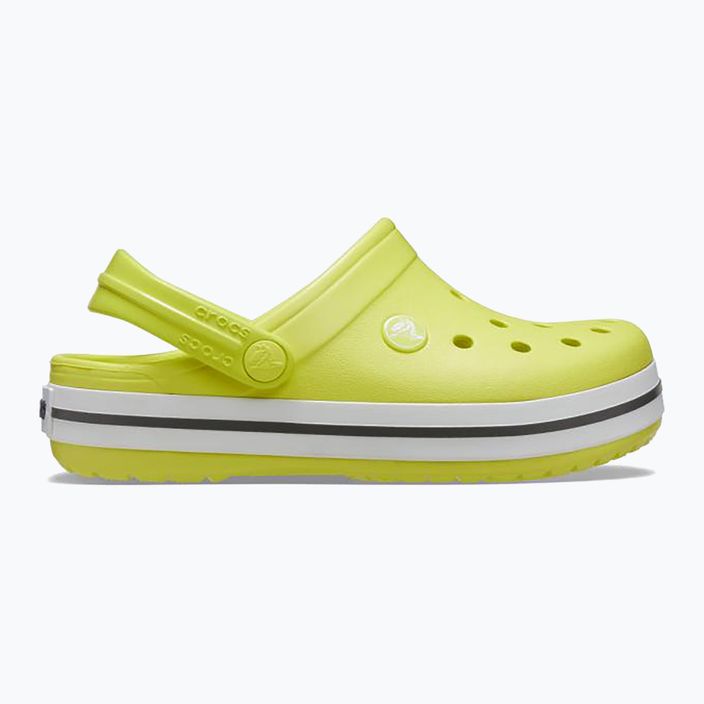 Children's Crocs Crocband Clog citrus/grey flip-flops 10