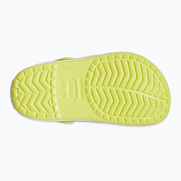 Children's Crocs Crocband Clog citrus/grey flip-flops 14