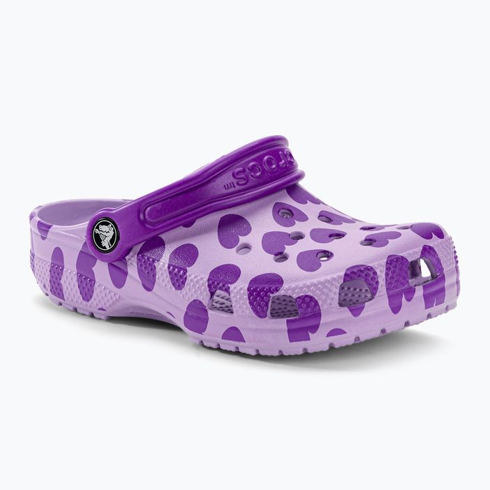 Children's Crocs Classic Easy Icon Clog lavender