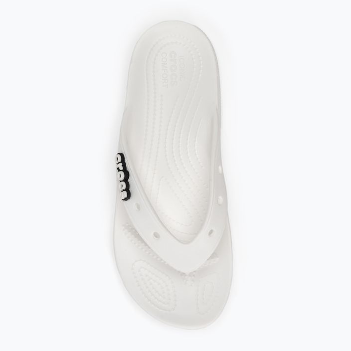 Men's Crocs Classic Flip white flip flops 6