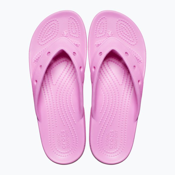 Crocs Classic Crocs Flip Pink 207713-6SW Flip Flops 13