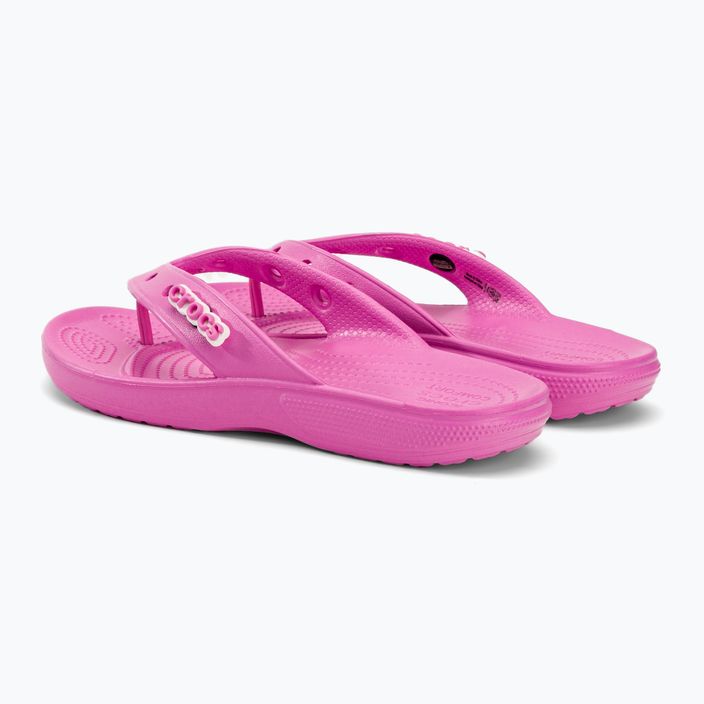 Crocs Classic Crocs Flip Pink 207713-6SW Flip Flops 3