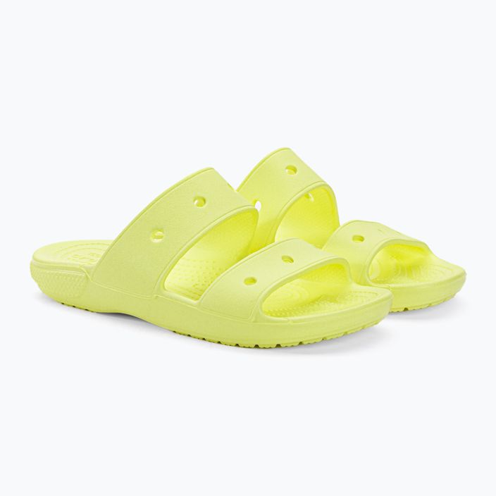 Crocs Classic Sandal giallo chiaro flip-flops 4