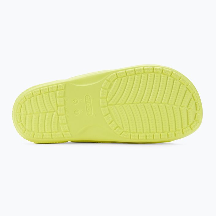 Crocs Classic Sandal giallo chiaro flip-flops 5