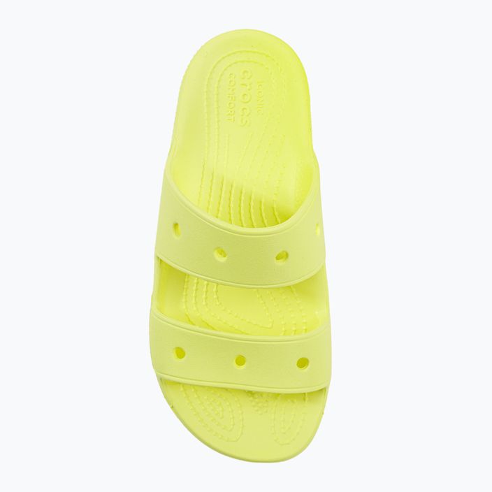 Crocs Classic Sandal giallo chiaro flip-flops 6