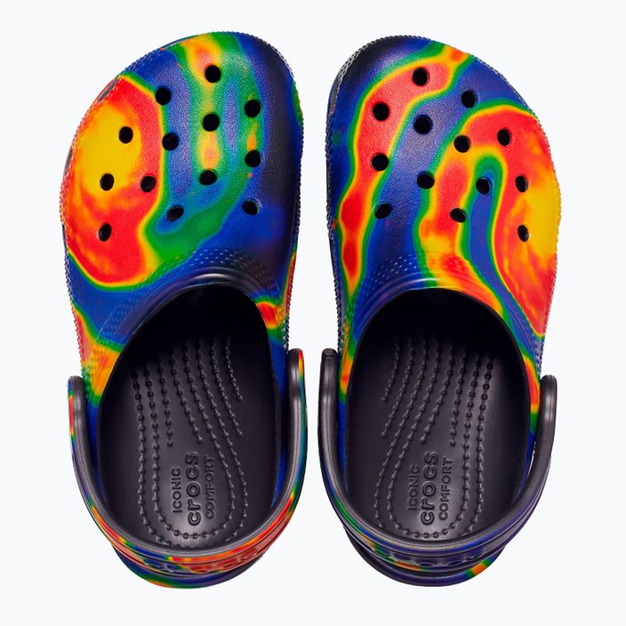 Crocs Classic Solarized Clog black/navy children's flip-flops 11