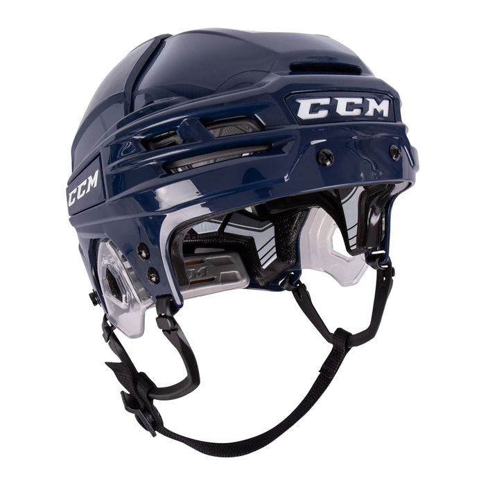 CCM Super Tacks X navy hockey helmet 2