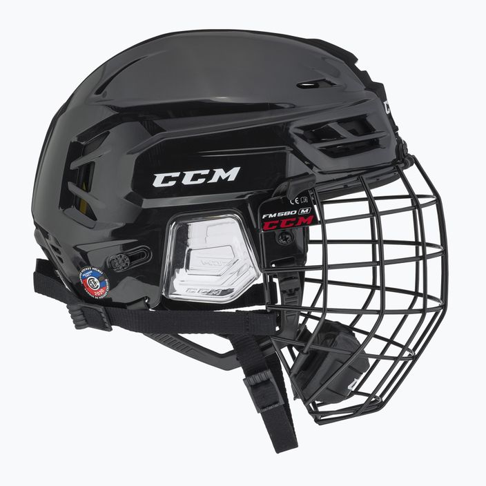 CCM Tacks 210 Combo hockey helmet black 3