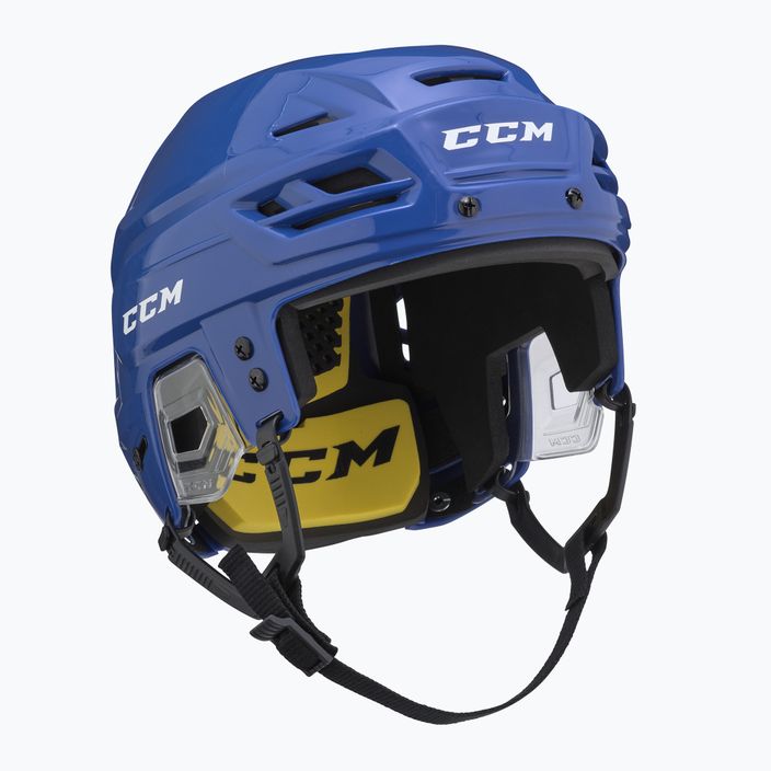 CCM Super Tacks X royal hockey helmet