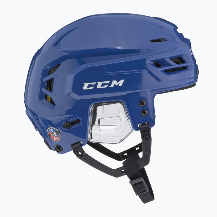 CCM Super Tacks X royal hockey helmet 3