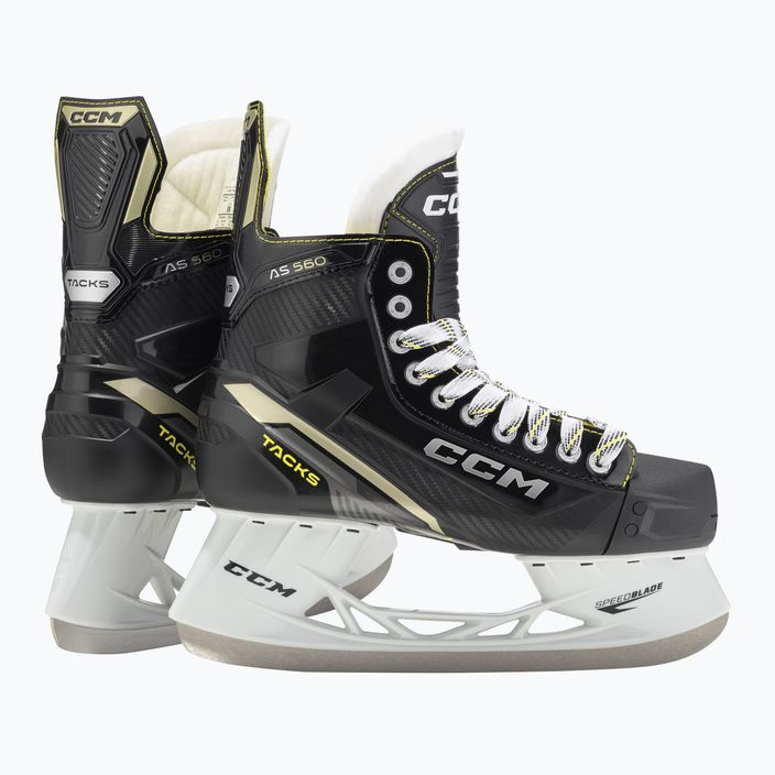 CCM Tacks AS-560 black hockey skates 4021487 10