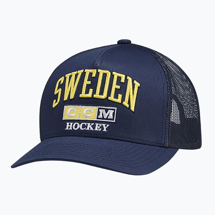 CCM Meshback Trucker Team Sweden cap