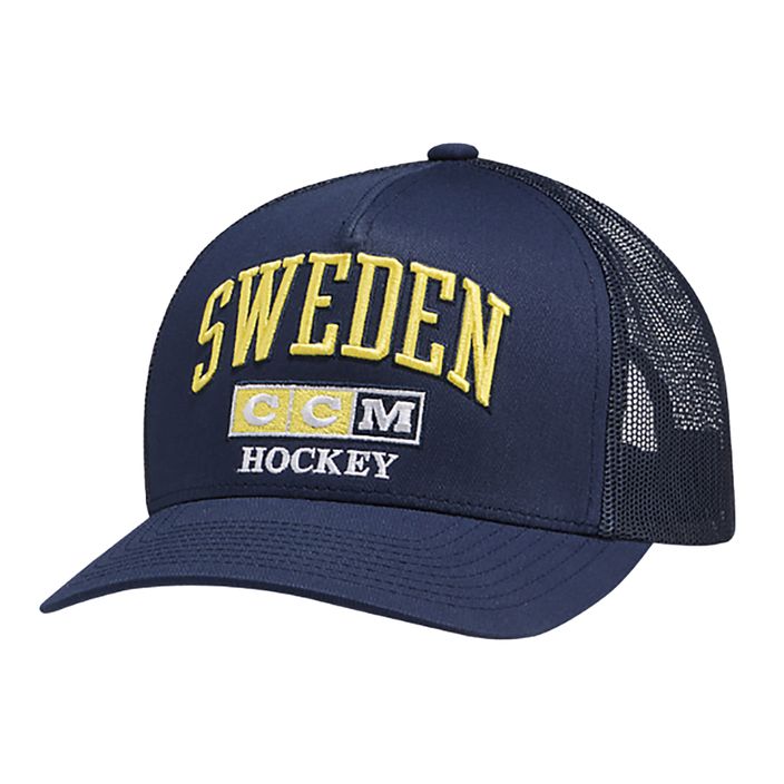 CCM Meshback Trucker Team Sweden cap 2