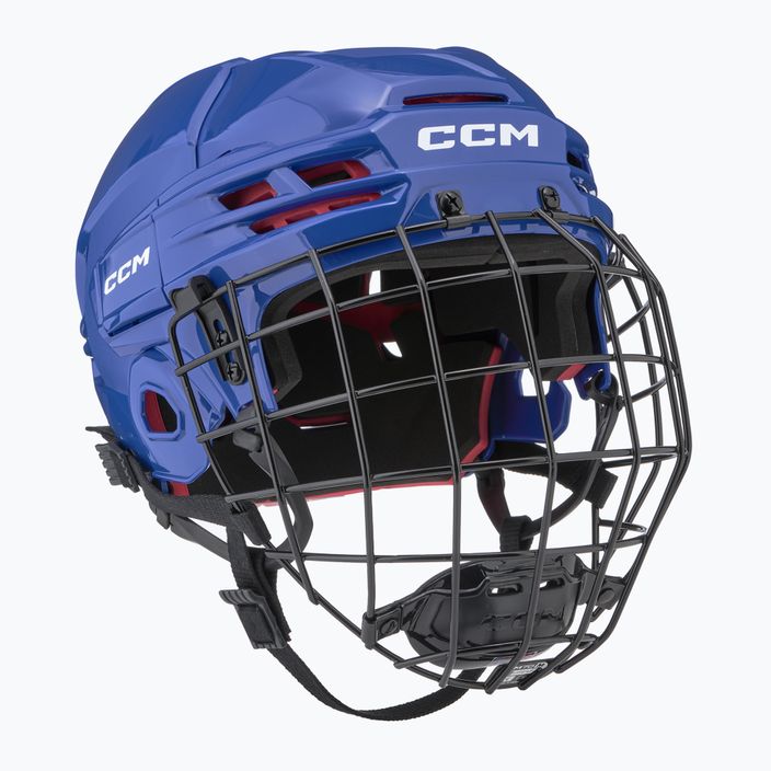 CCM Tacks 70 Combo hockey helmet royal