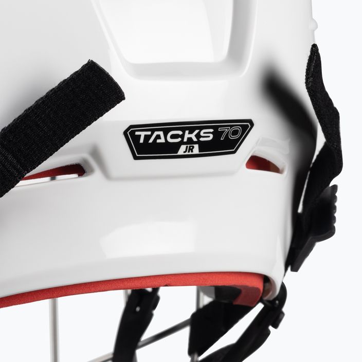 CCM Tacks 70 Combo children's hockey helmet white 4109867 8