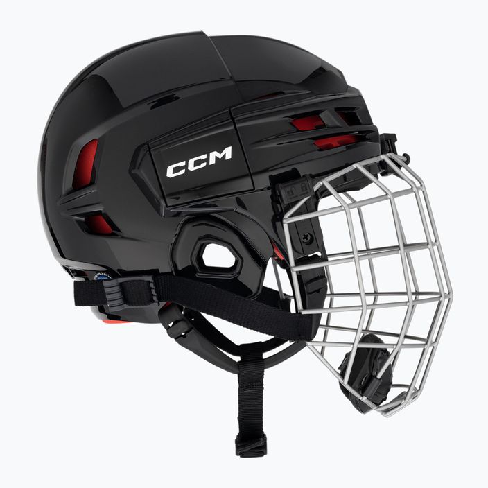 CCM Tacks 70 Combo children's hockey helmet black 4
