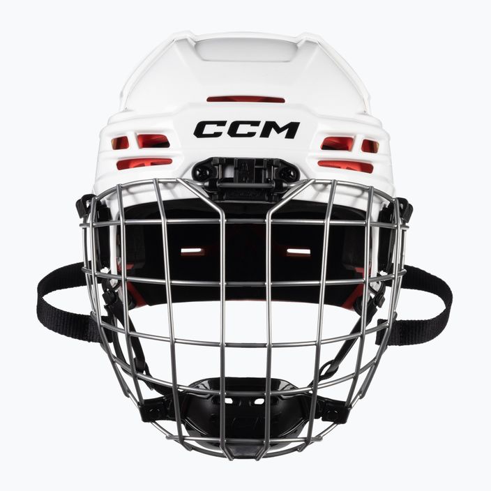 CCM Tacks 70 Combo junior hockey helmet white 4109872 2
