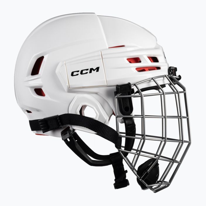 CCM Tacks 70 Combo junior hockey helmet white 4109872 4