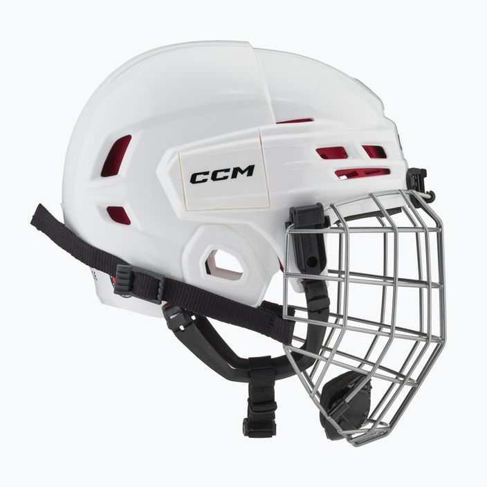 CCM Tacks 70 Combo junior hockey helmet white 4109872 9