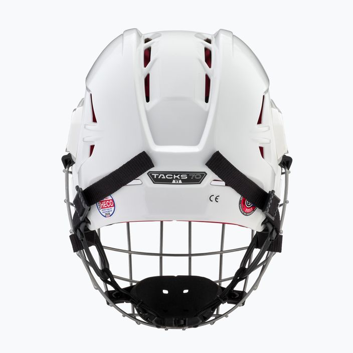 CCM Tacks 70 Combo junior hockey helmet white 4109872 11