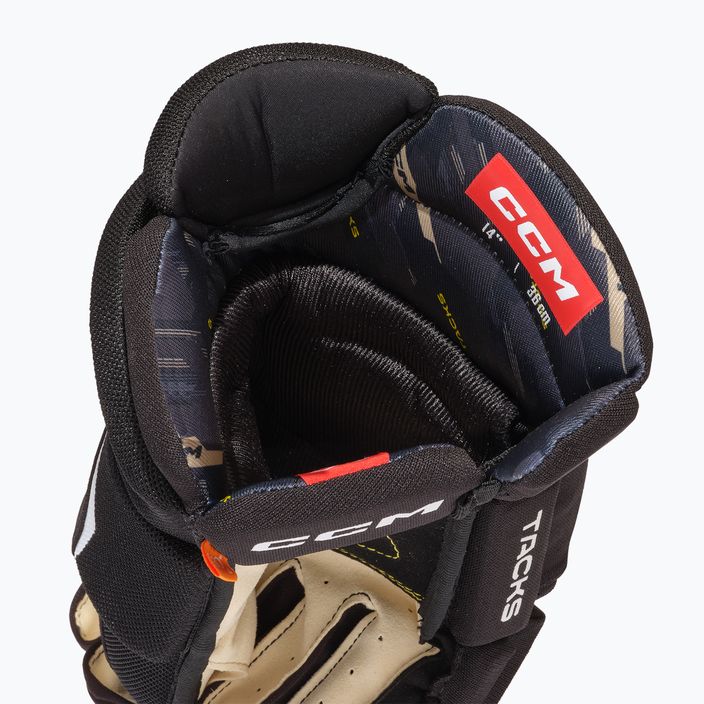 CCM Tacks hockey gloves AS-580 SR black/white 4