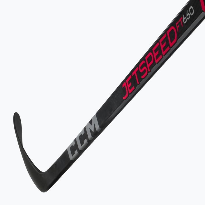 CCM JetSpeed hockey stick FT660 SR black 7