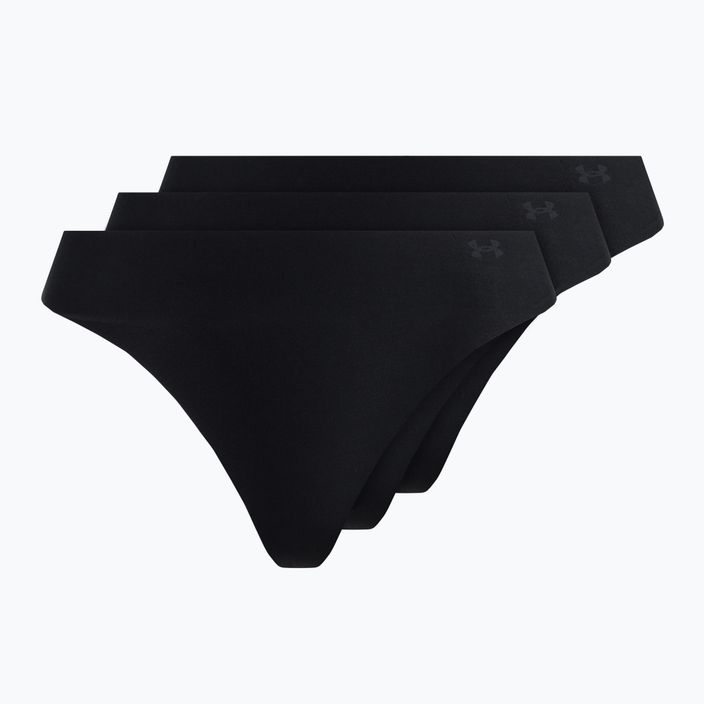 Under Armour women's seamless panties Ps Thong 3-Pack black 1325615-001