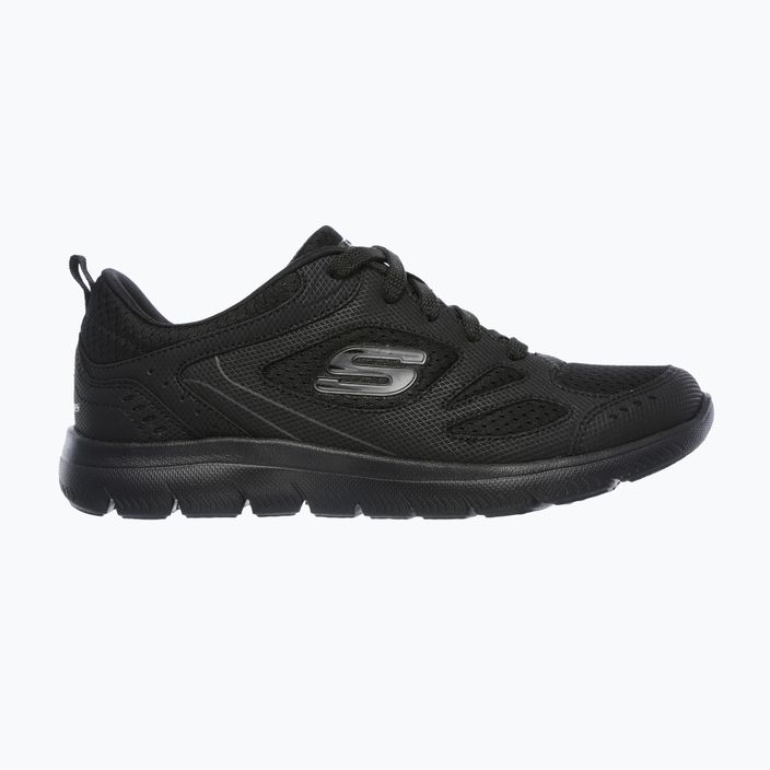 Women's training shoes SKECHERS Summits Suited black 7