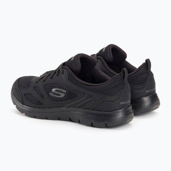 Women's training shoes SKECHERS Summits Suited black 4