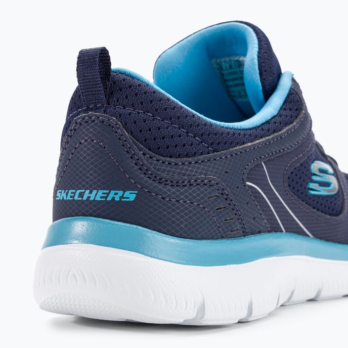 Women's training shoes SKECHERS Summits Suited navy/blue 9