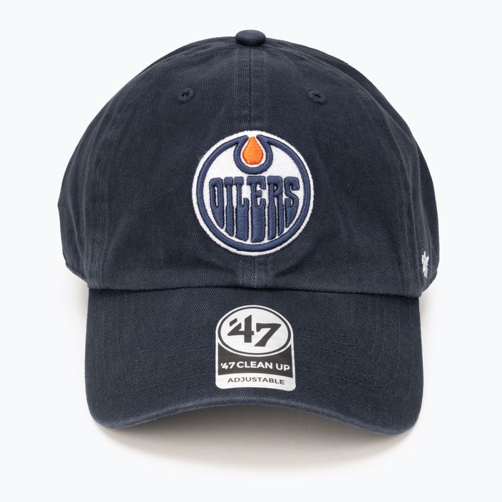 47 Brand NHL Edmonton Oilers baseball cap CLEAN UP navy 4