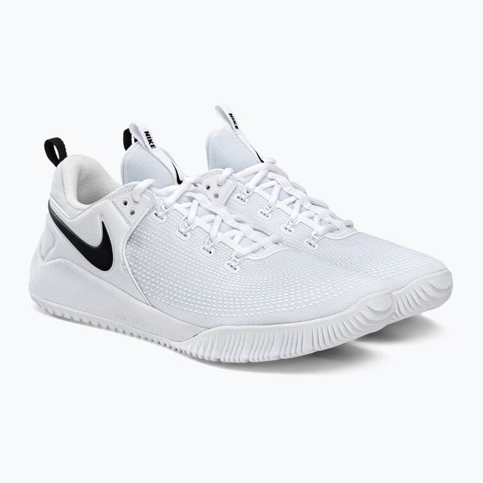 Men's volleyball shoes Nike Air Zoom Hyperace 2 white and black AR5281-101 4