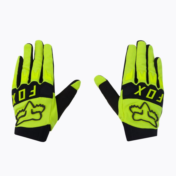 Men's cycling gloves Fox Racing Dirtpaw yellow 25796 3