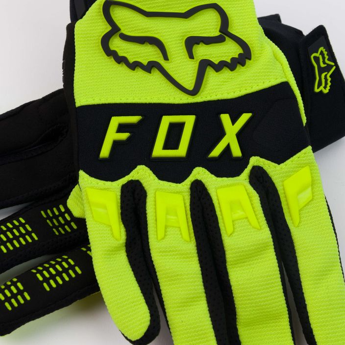 Men's cycling gloves Fox Racing Dirtpaw yellow 25796 4