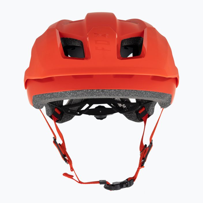 Fox Racing Mainframe Trvrs bike helmet fluorescent red 2