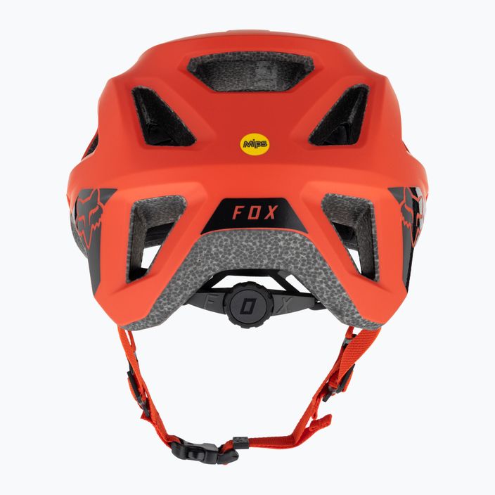 Fox Racing Mainframe Trvrs bike helmet fluorescent red 3